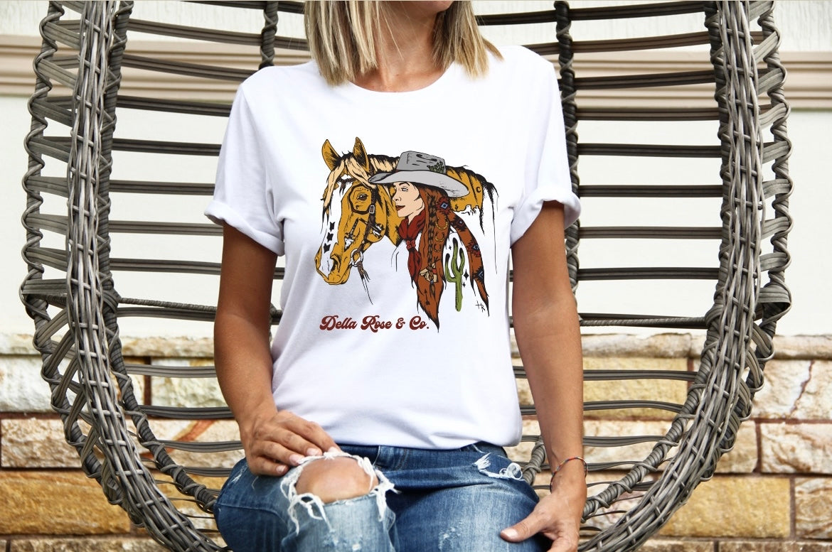 Cowgirl & Her Horse Unisex