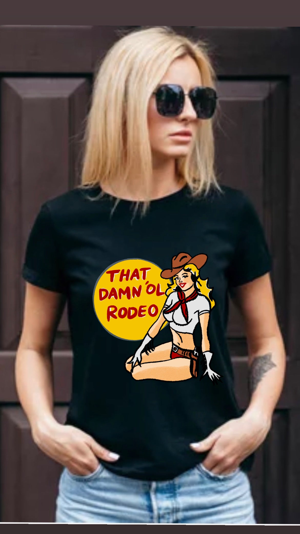 That Damn Ol Rodeo Unisex Tee