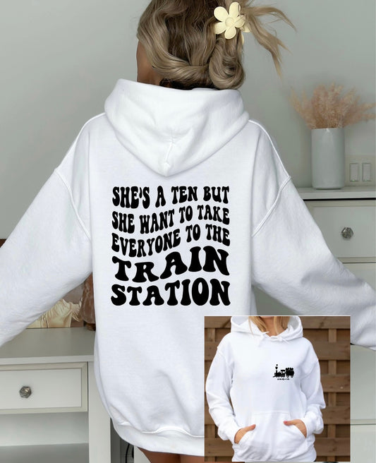 Train Station Hoodie (unisex hoodie)