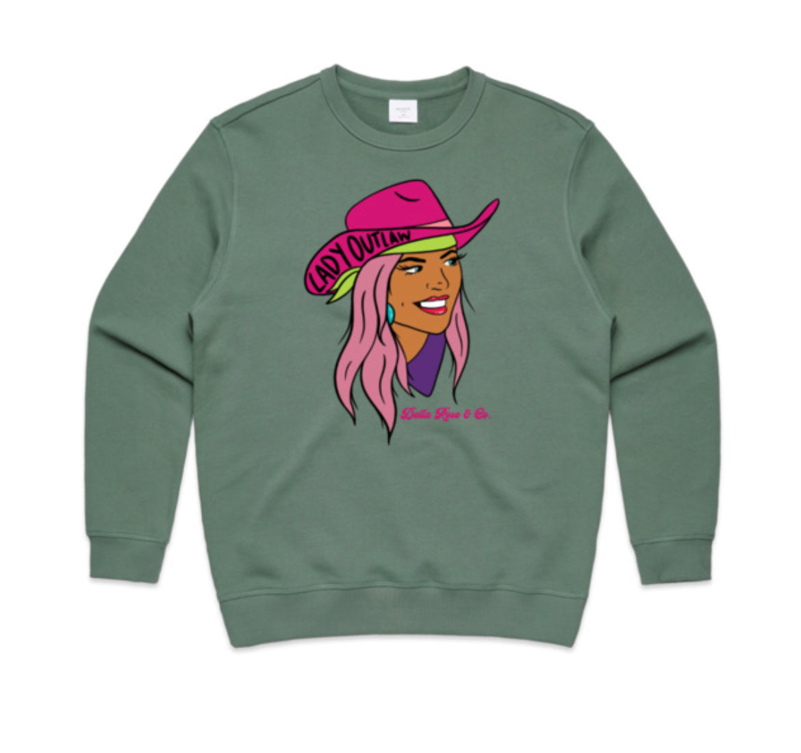 Lady Outlaw Crew (Ladies sizes)