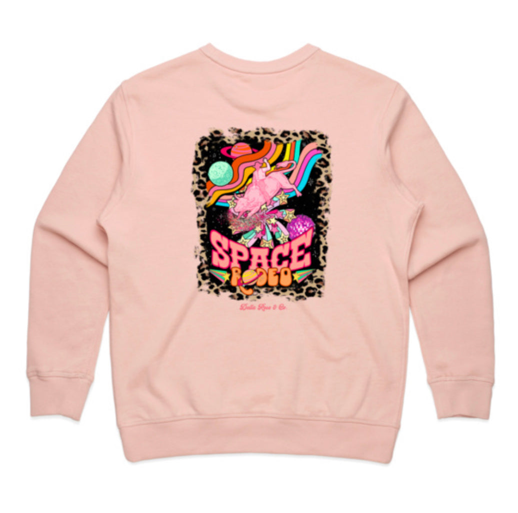 Space Rodeo Crew (front & back graphic, ladies sizes)