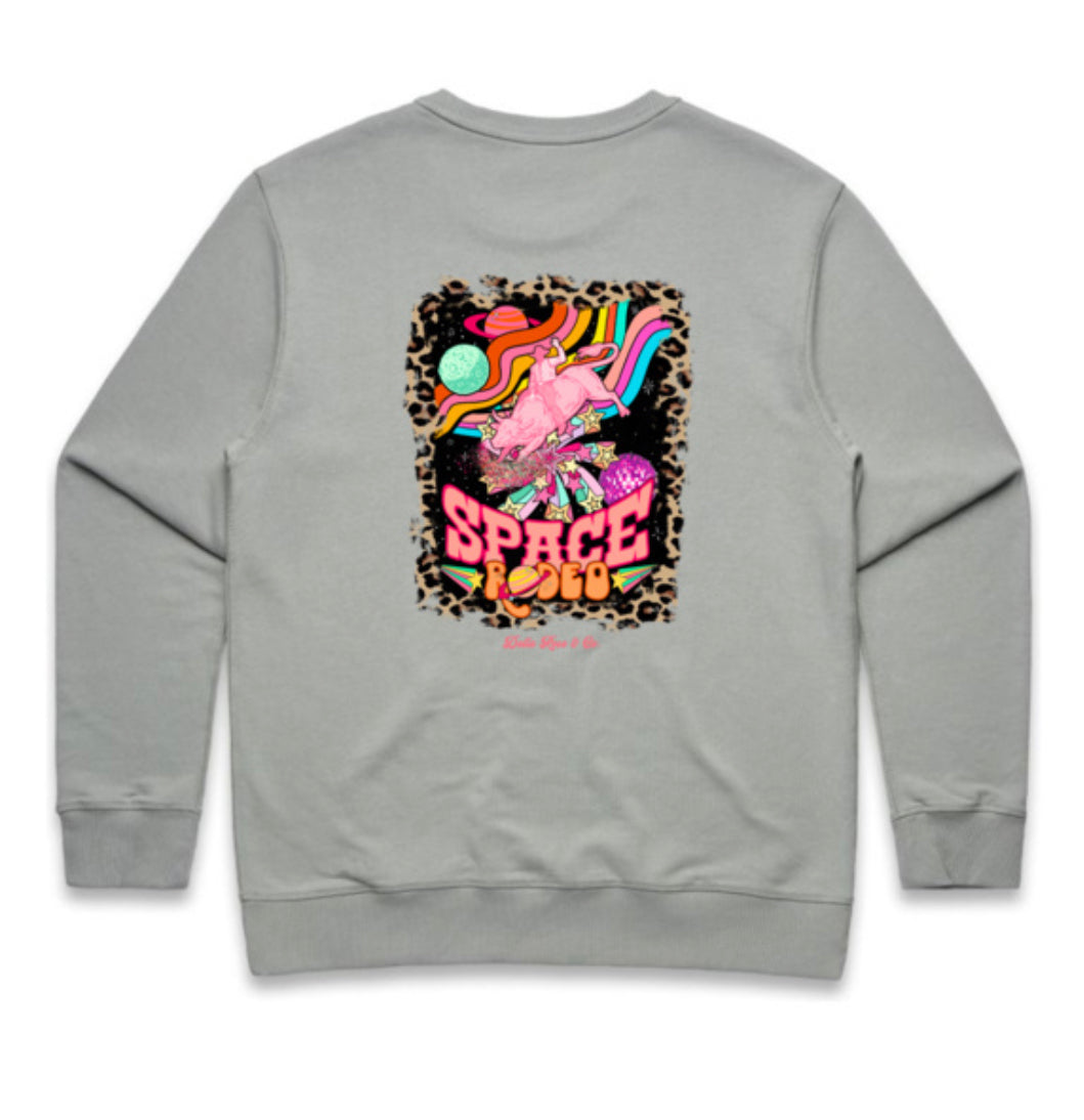 Space Rodeo Crew (front & back graphic, ladies sizes)