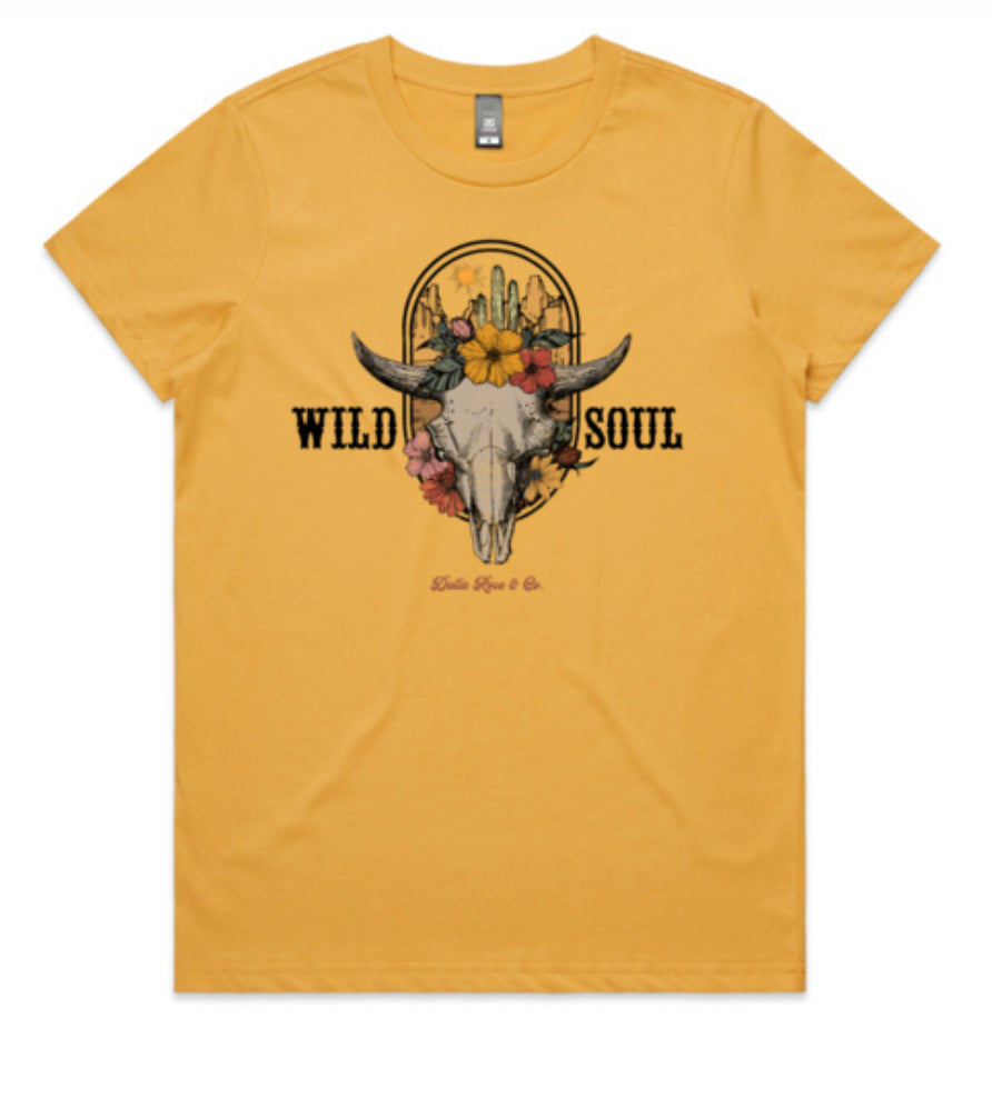 Wild Soul Floral Women’s Tee