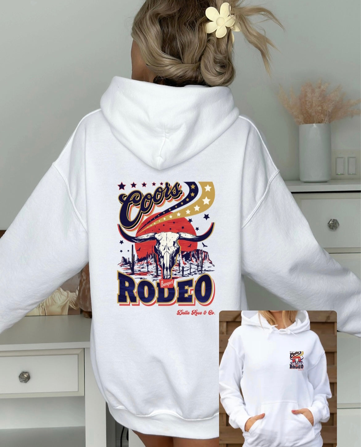 Coors Rodeo Hoodie (unisex size)