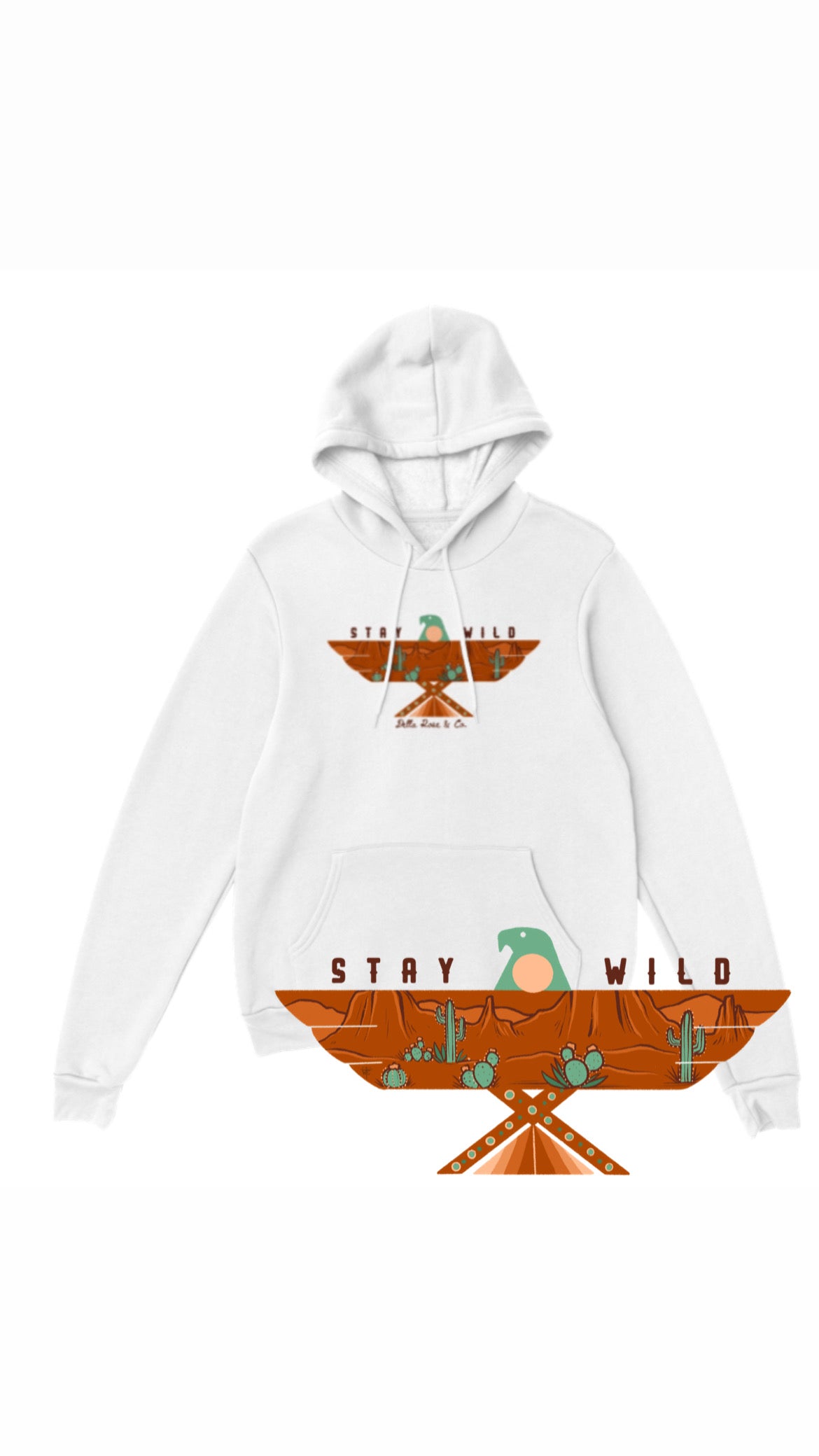 Stay Wild T/Bird Hoodie (Unisex Sizes)