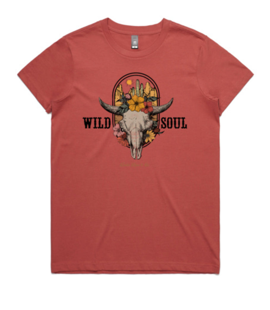 Wild Soul Floral Women’s Tee