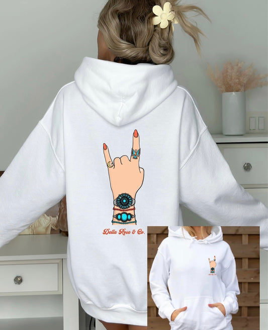 Rock On Hoodie (unisex sizes)