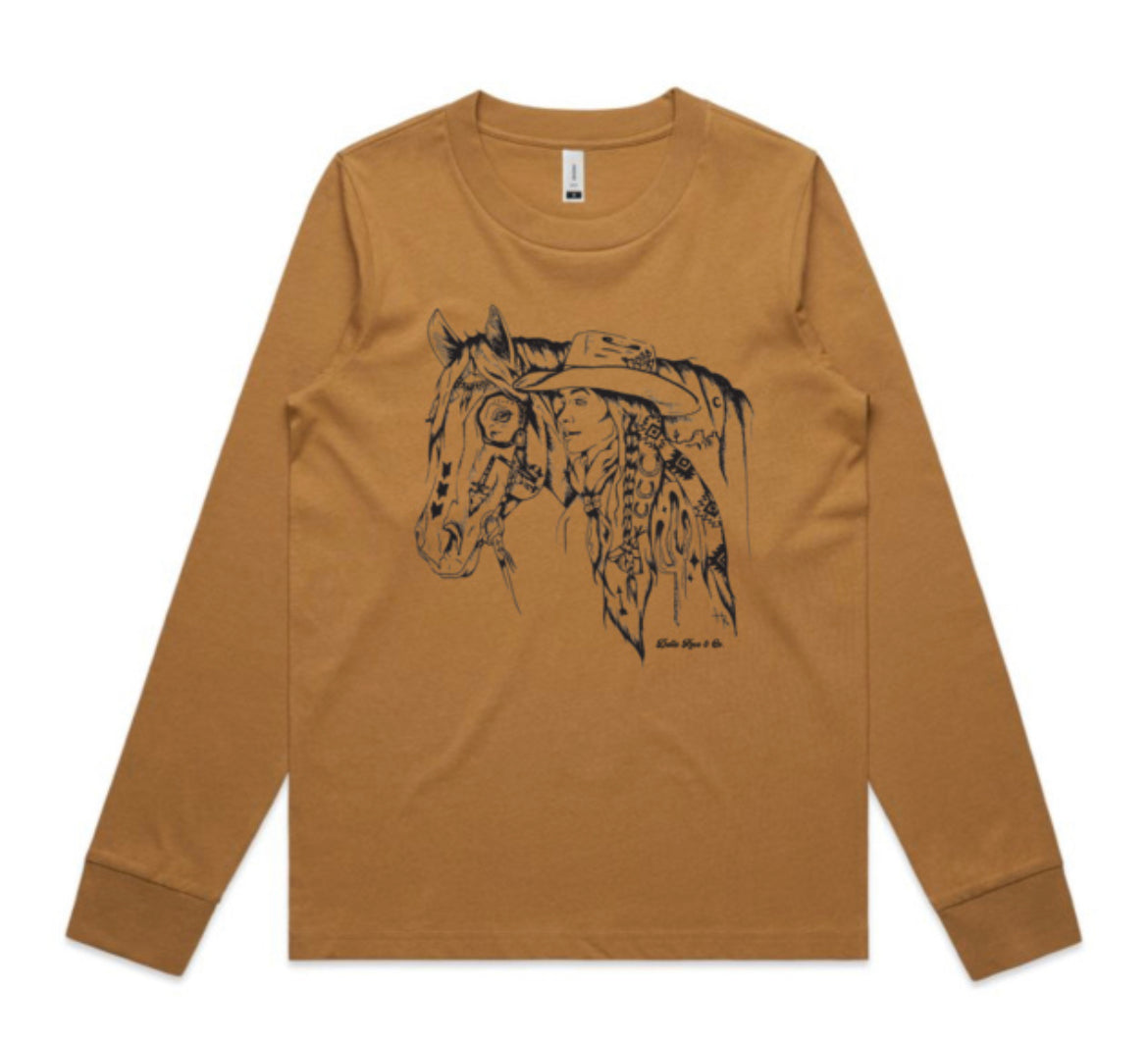 Cowgirl L/Sleeve Tee