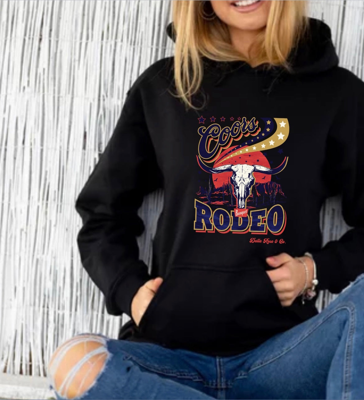 Coors Rodeo Hoodie (unisex size)