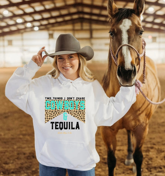 Cowboys & Tequila Hoodie (unisex sizes)